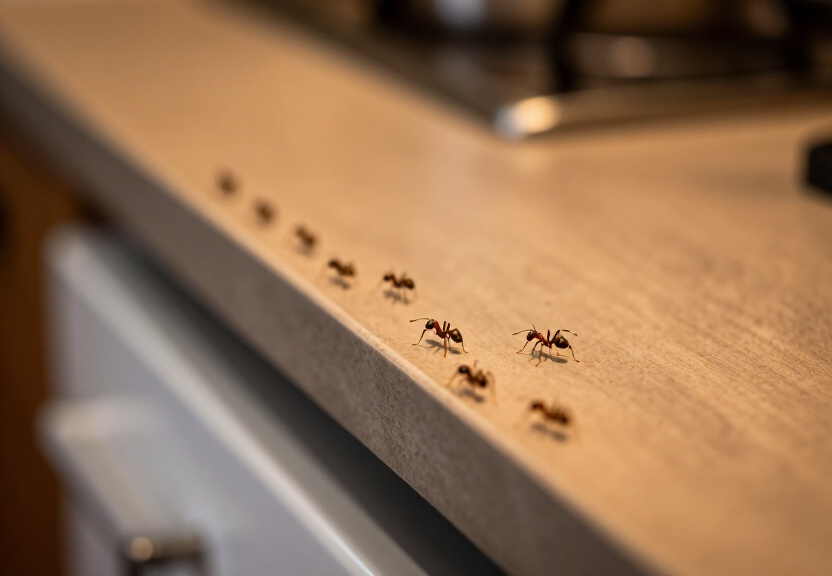 Ant Infestation in a Leppington Home